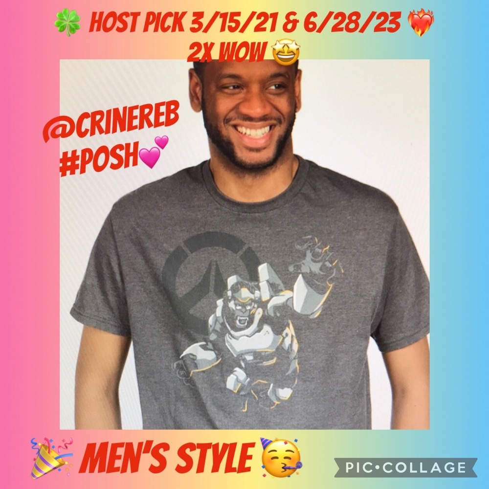 Overwatch Humanity’s Champion premium tee M